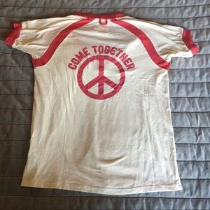 Camp collection ringer v neck tee XS